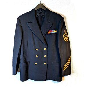 WWII era US Navy Petty officer Uniform jacket Size Large